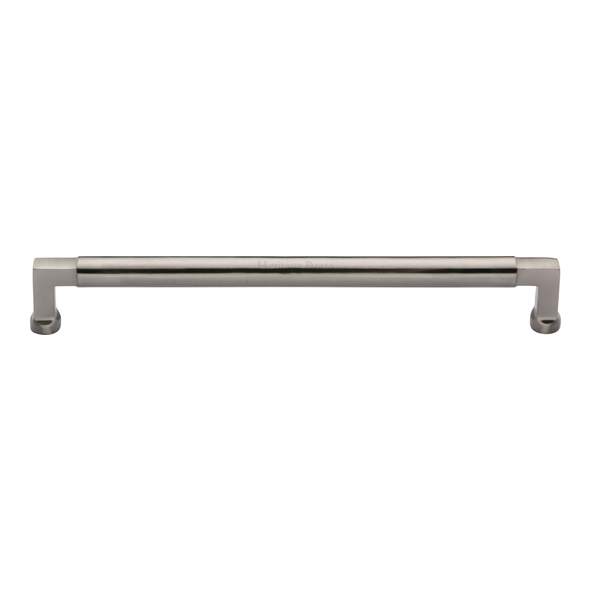 C0312 254-SN • 254 x 269 x 40mm • Satin Nickel • Heritage Brass Bauhaus Cabinet Pull Handle